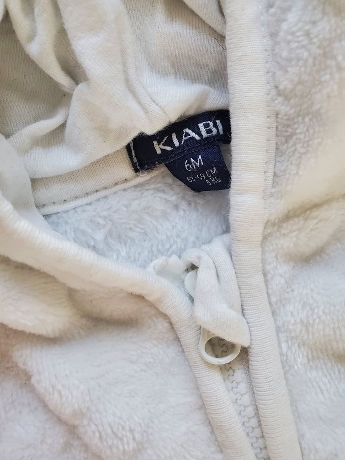 Ensemble molletonné kiabi 6 mois - photo numéro 2