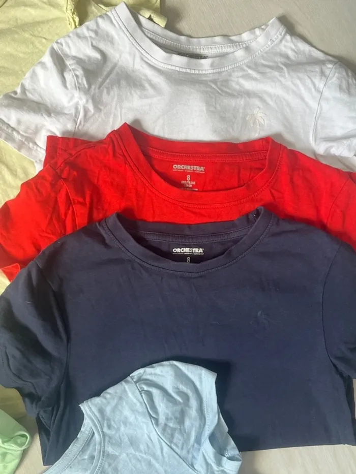 Lots t-shirt 8 ans - photo numéro 2