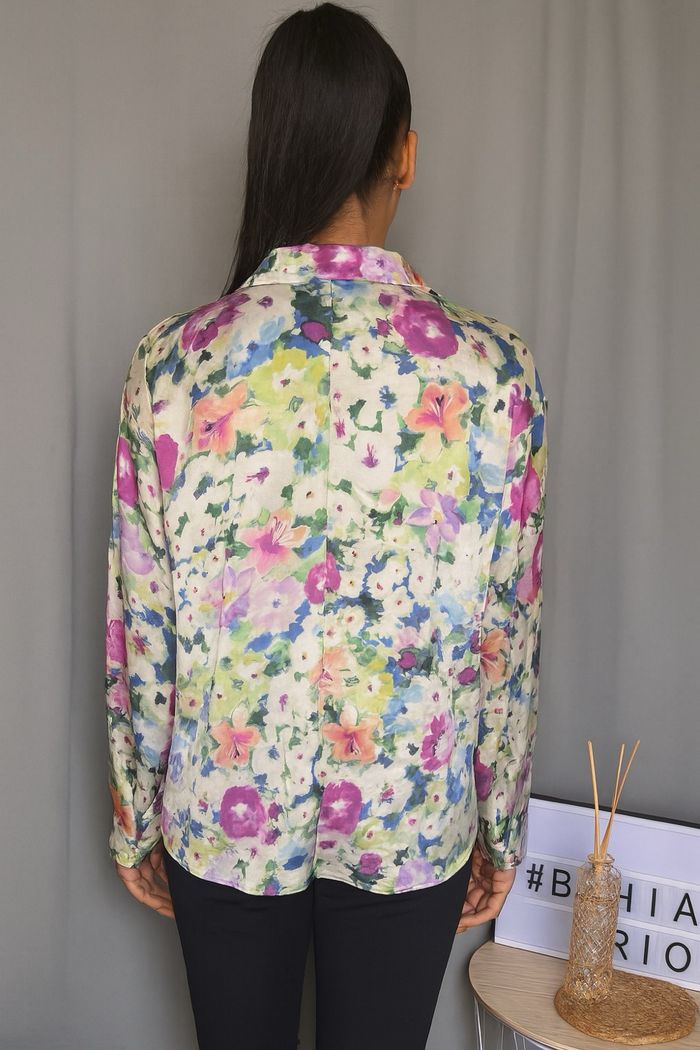 Blouse fluide imprimée Promod - taille 36- Parfait état - photo numéro 2