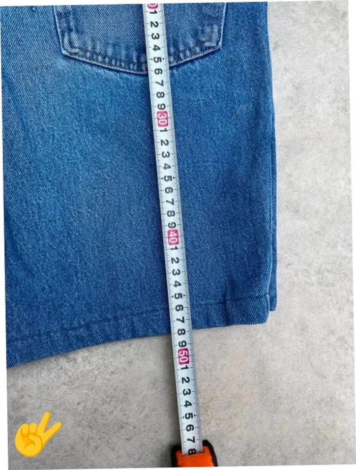 Short Dickies jeans W30 FR40 Bleu Homme Men #SHO49 - photo numéro 3