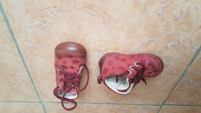 Kickers bébé fille 19 bordeau
