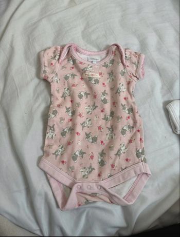 Lit bodys manches courtes 3 mois fille