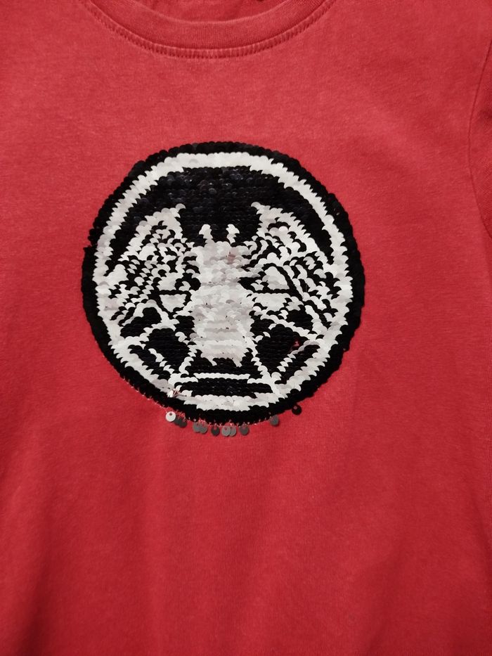 T-shirt spider man garçon à sequins - photo numéro 3