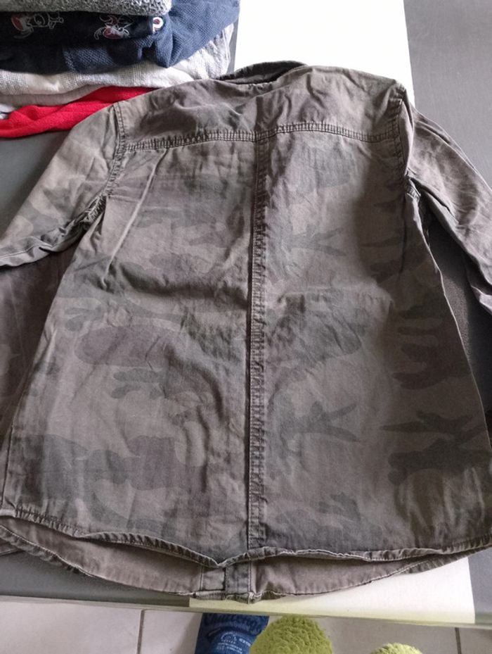 Chemise veste militaire 10 ans - photo numéro 3