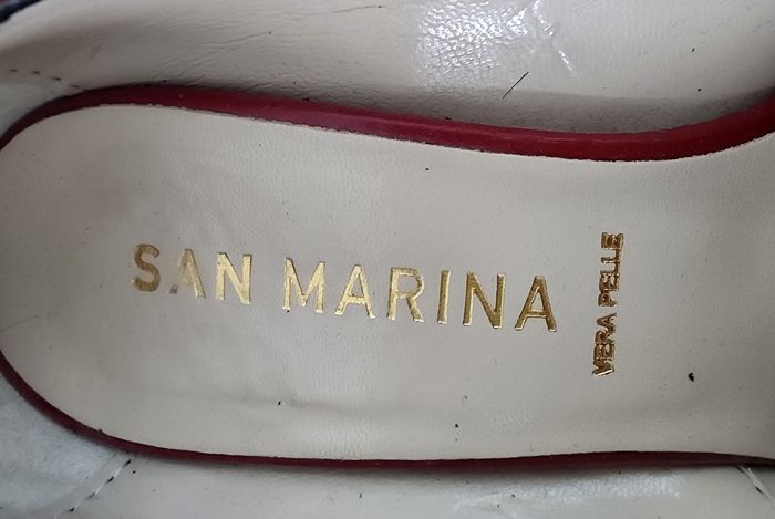 Escarpins rouges, San Marina, pointure 37 - photo numéro 9