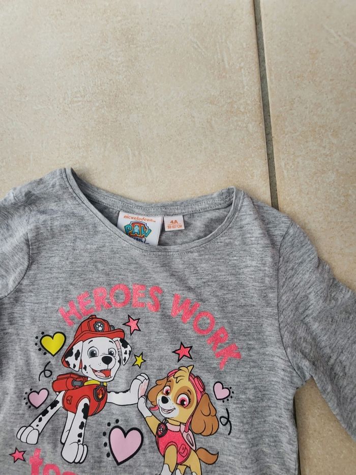 Pyjama pat patrouille taille 4 ans - photo numéro 2