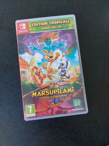 Marsupilami "le secret du sarcophage"