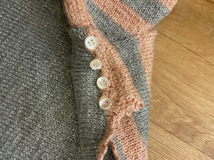 Pull en laine fille 4/5 ans - photo numéro 3