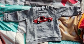 Sweatshirt voiture Bout'chou