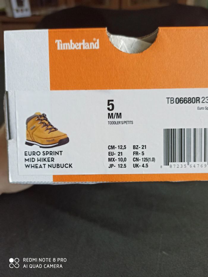 Baskets Timberland unisexe - photo numéro 6