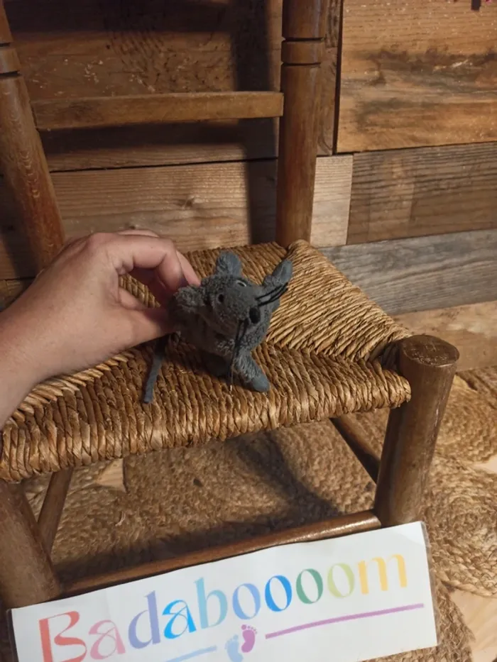 Peluche Souris grise Ikea tbe - photo numéro 6