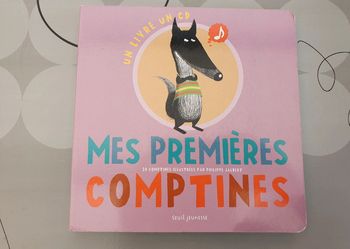 Livres Mes premières comptines avec CD musical