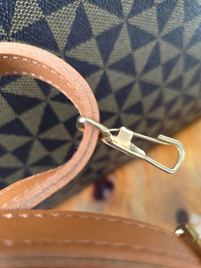 sac
à
main damier beige chic - photo numéro 6