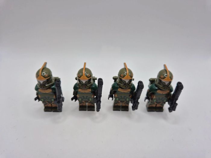 Figurines type lego 4 clones de Kashyyyk star wars - photo numéro 5