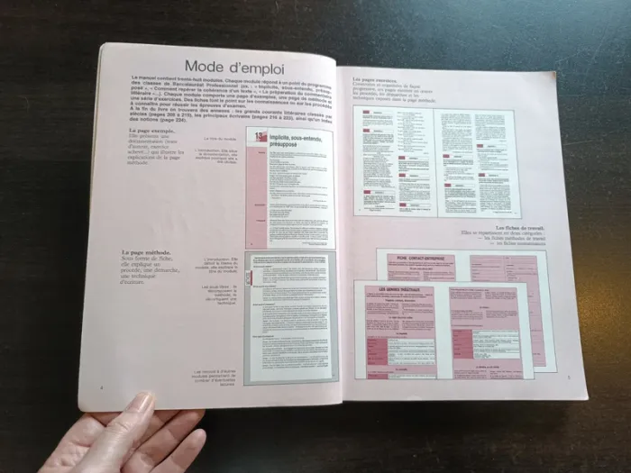 Livre FRANCAIS METHODES & TECHNIQUES - Bac pro - photo numéro 4