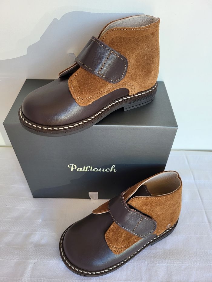 Bottines garçon en cuir Point 22 Made in France 🇨🇵 - photo numéro 5