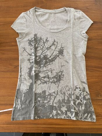 T-shirt Gris imprimé Calvin Klein T Xs 36