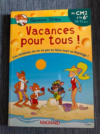 Vacances pour tous! Geronimo Stilton