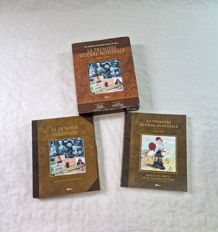 Coffret livre collection  , la première guerre mondiale  , nov'edit
