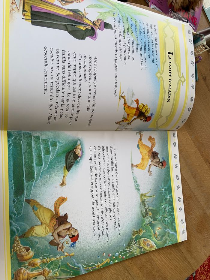 Livre grand format pour enfants le monde magique des contes et légendes - photo numéro 3