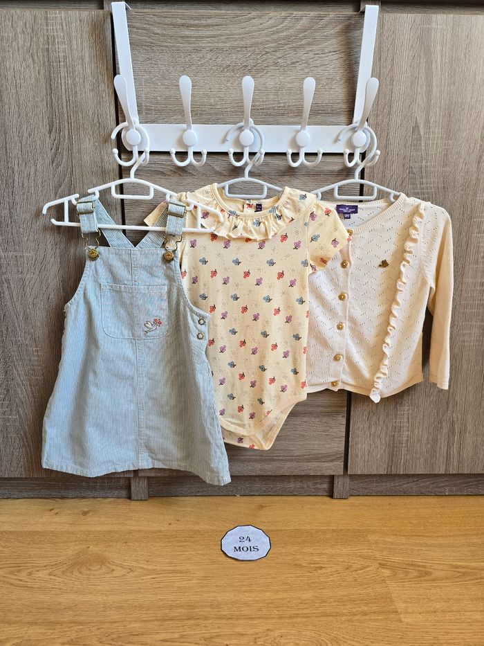 Vêtement Bébé Fille - Collection Sur les Routes de Dordogne - Sergent Major - 24 mois 86 cm - photo numéro 5