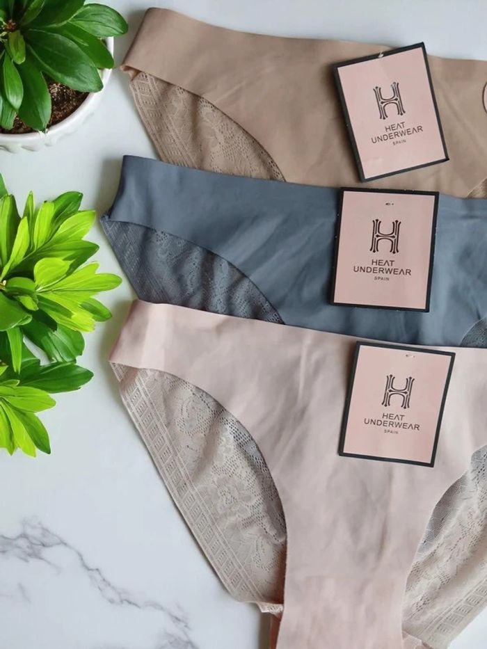 Lot de 3 culottes slips (2 lots dispo) - photo numéro 2