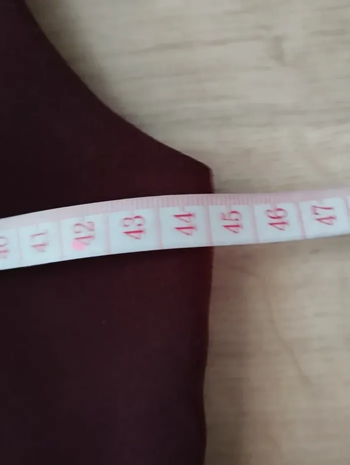 Robe Morgan taille 38 couleur lie de vin - photo numéro 6