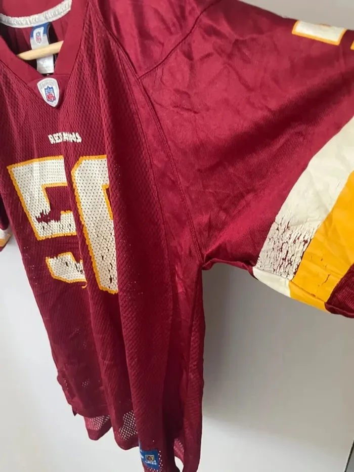 Reebok Maillot jersey NFL 🏈 Arrington Washington Redskins Mens S - photo numéro 10