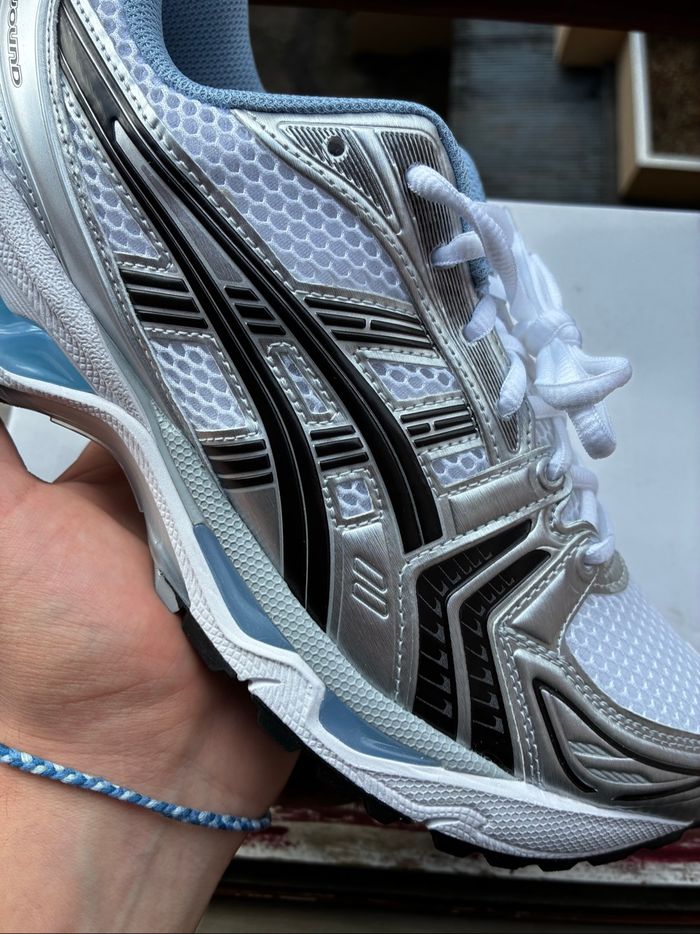 Jjjjound x Asics Gel-Kayano 14 White/Blue - Taille 42.5 - Neuves - photo numéro 5