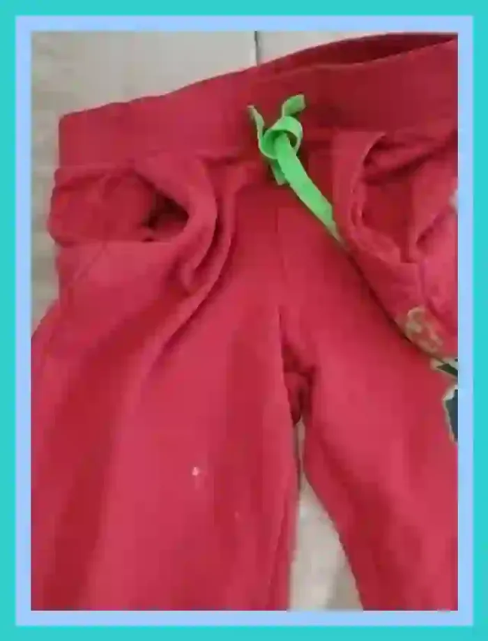 Bas jogging Benetton Italia rouge bordeaux garçon 11 à 13 ans  7474785611 - photo numéro 10