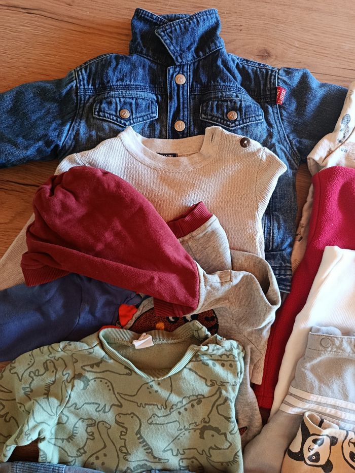 Lot veste et sweats 18 mois - photo numéro 2