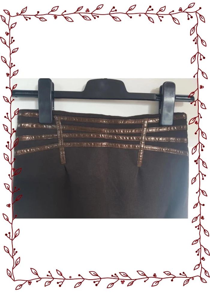 Sublime Jupe Chocolat taille S - photo numéro 7