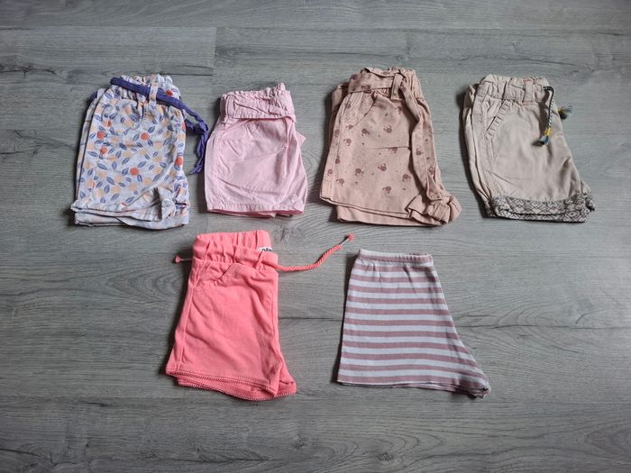 Lot de 6 shorts
