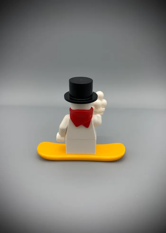 Minifigurine LEGO City Hol130 - Le Bonhomme de Neige - Très bon état - photo numéro 2