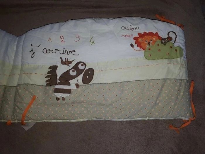 Ensemble lit bébé mixte garçon / fille - photo numéro 2