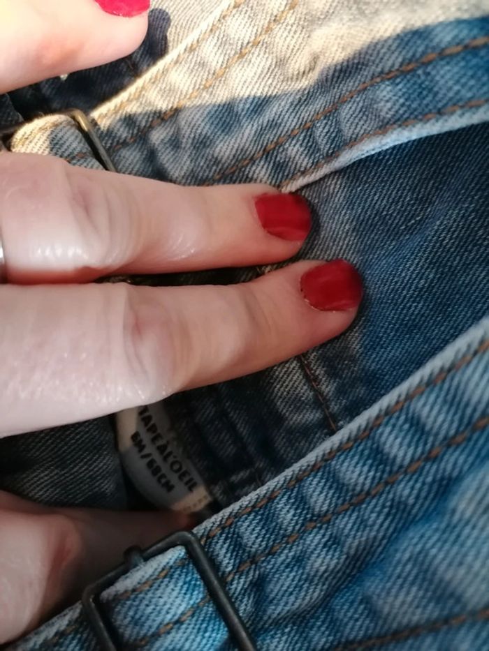 Salopette jean - photo numéro 3