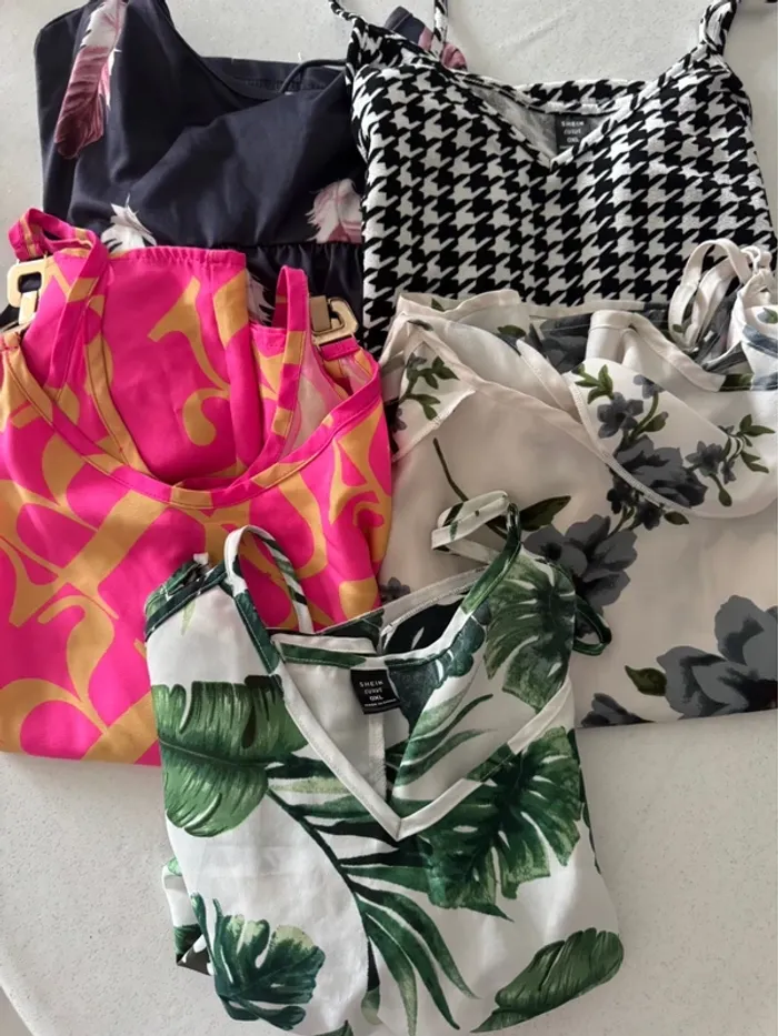 Lot de 5 hauts