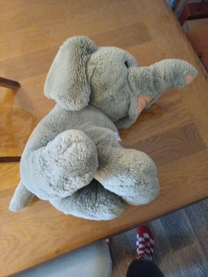 Peluche éléphant - photo numéro 4