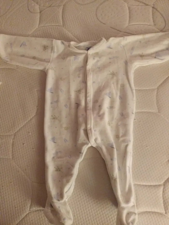 Pyjama Velours Garçon 12 Mois