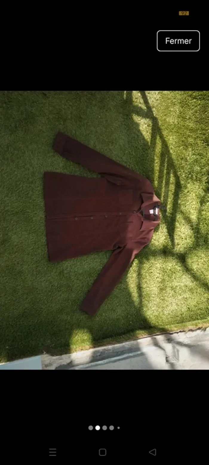 Veste / chemise marron taille 40 - photo numéro 4