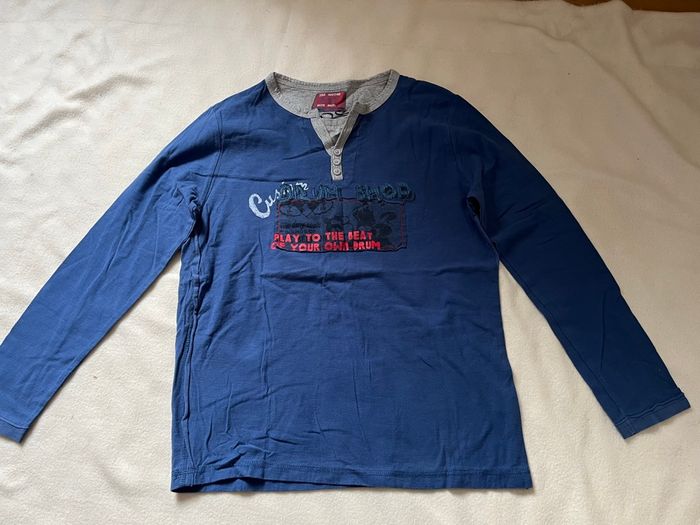 Pull fin tambour 11 a 12 ans