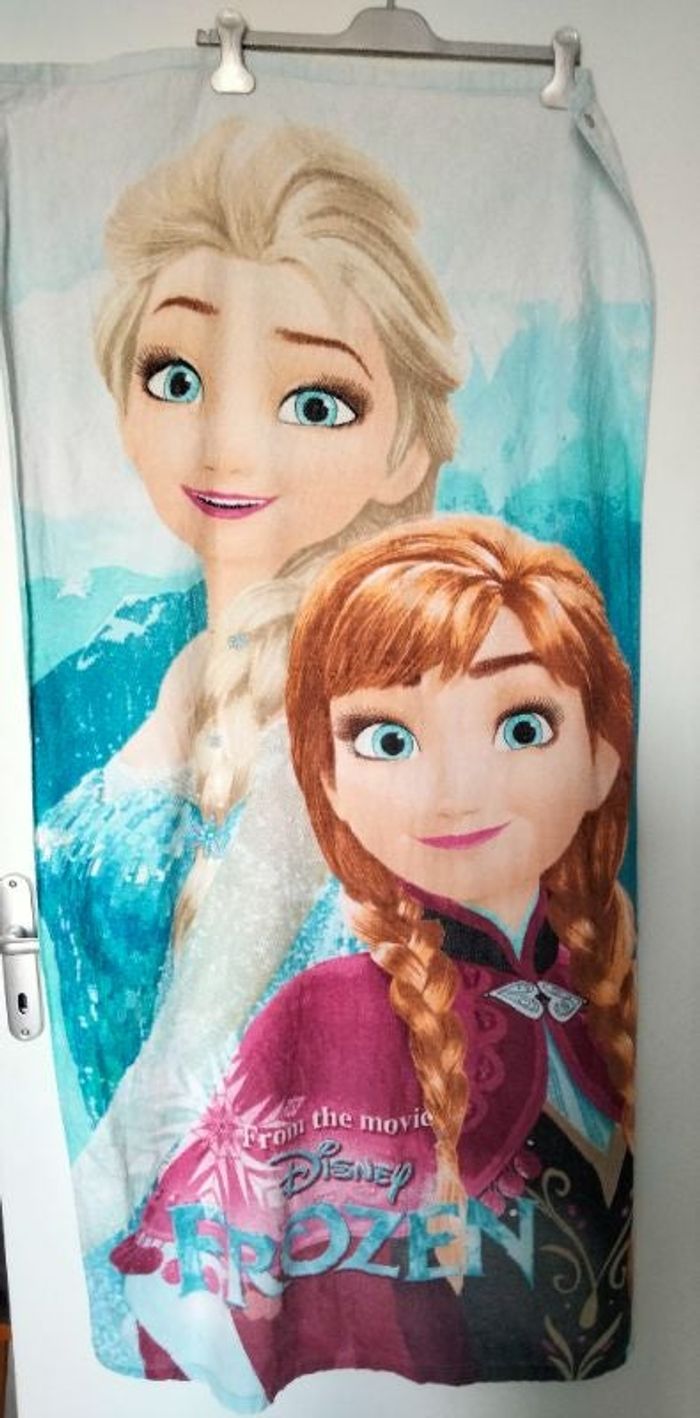 Serviette éponge Reine des neiges