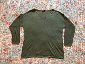 Pull Tex kaki taille XL