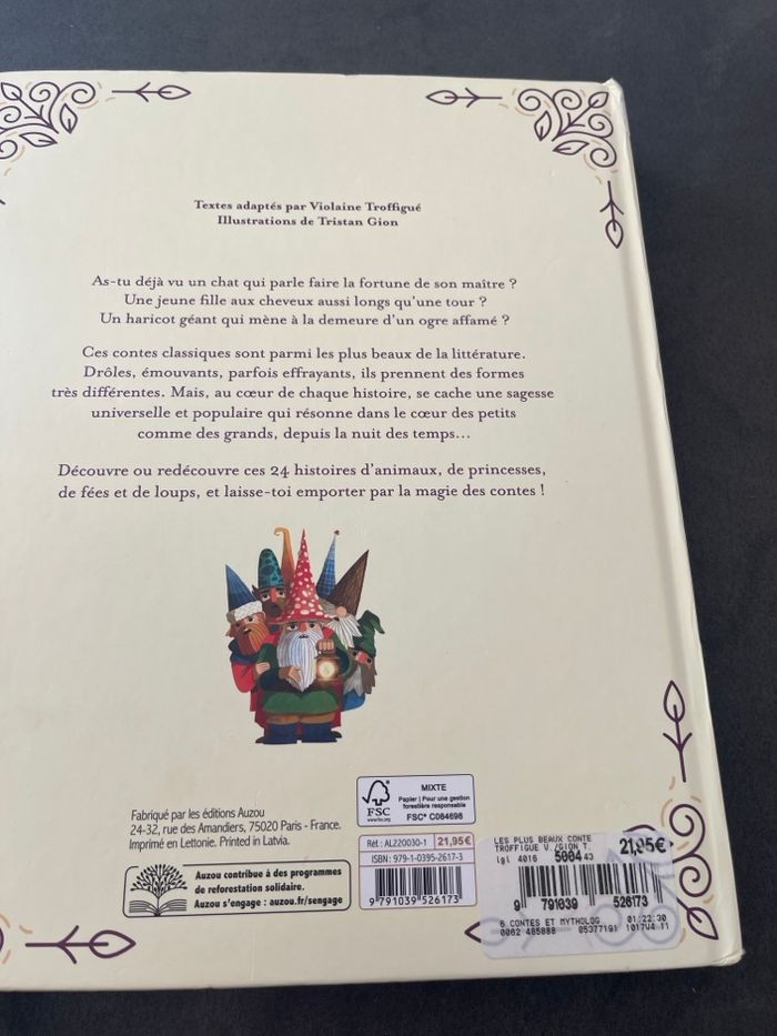 Livre les plus beaux contes de mon enfance auzou - photo numéro 5