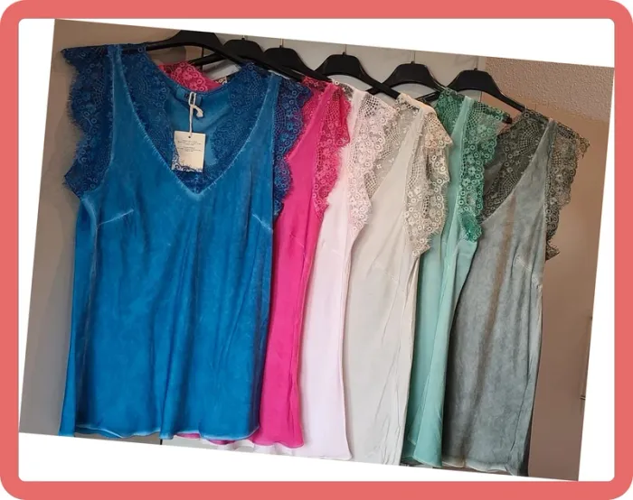 Caraco Top en dentelle - NEUF - Taille Unique