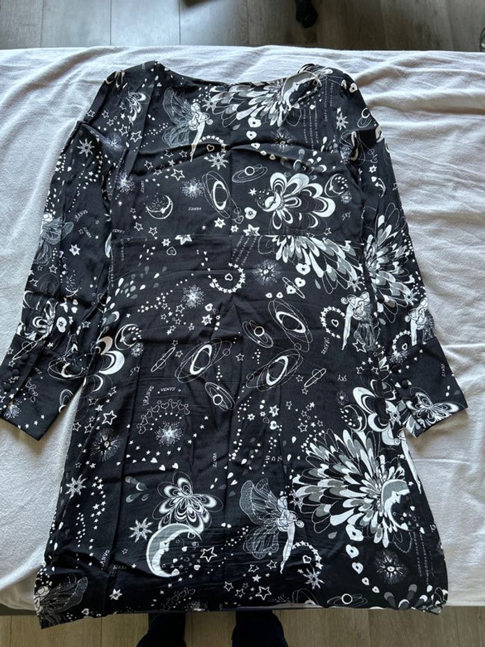 Robe courte à longues manches Naf-Naf - photo numéro 5