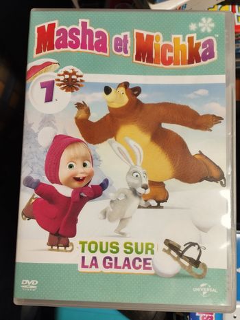 DVD Masha et Michka "Tous sur la glace"
