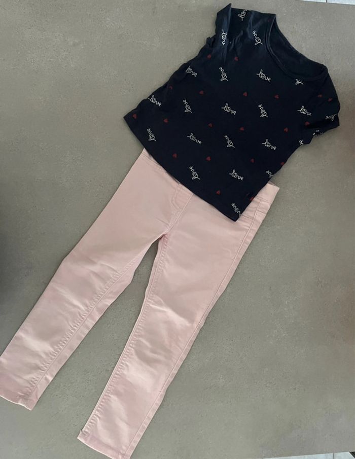 Ensemble pantalon tee shirt - photo numéro 2