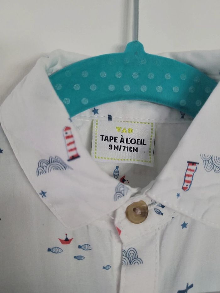 Chemise 9 mois tbe - photo numéro 3