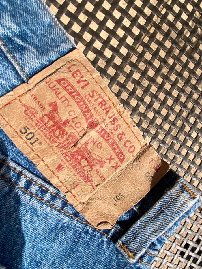 Beau Jean bleu used Levis 501 w30 l 30 - photo numéro 12